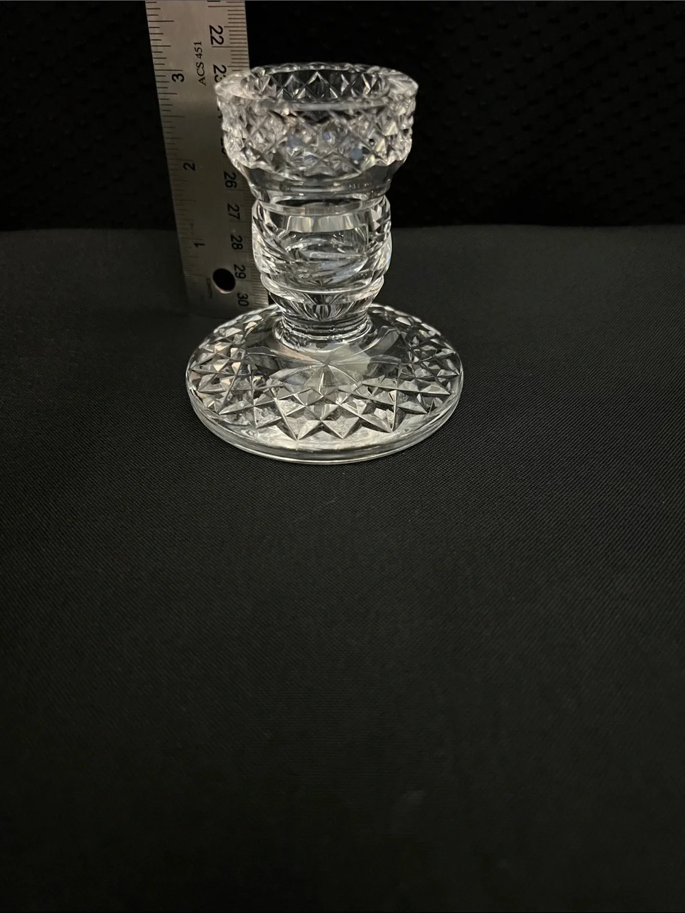 Pair of Waterford Crystal Candle Holders